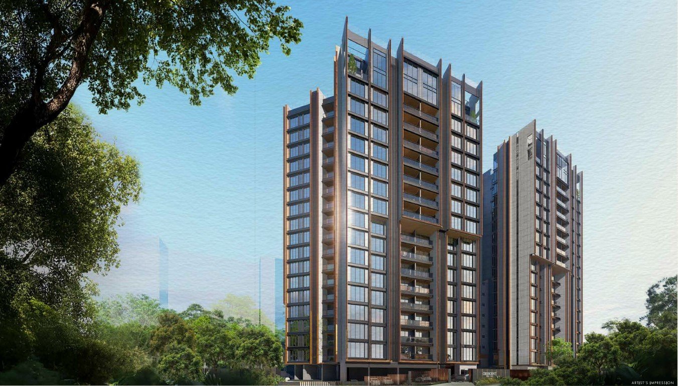 Luxury mirror tower with modern glass façade in Bandra West